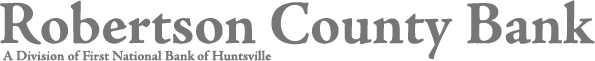 Robertson County Bank Logo